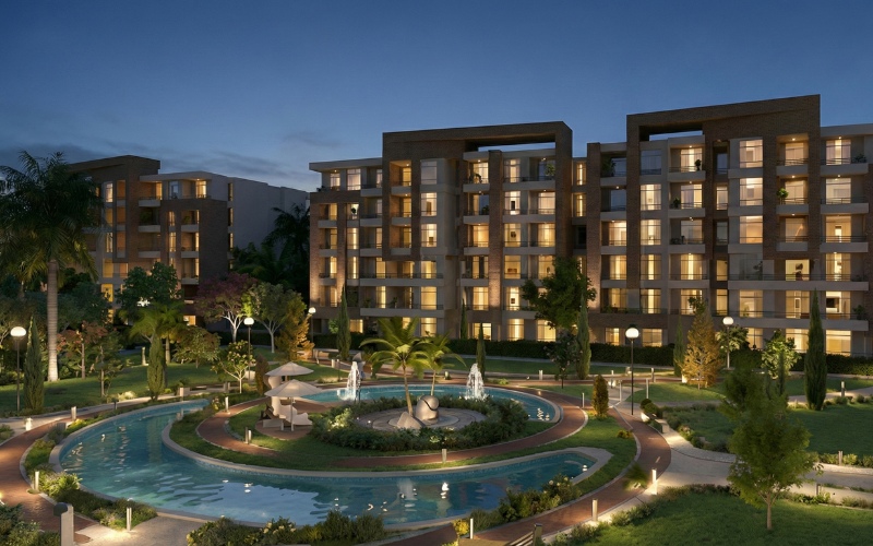 التصميم المعماري لكمبوند هوم حدائق أكتوبر Hom October Gardens