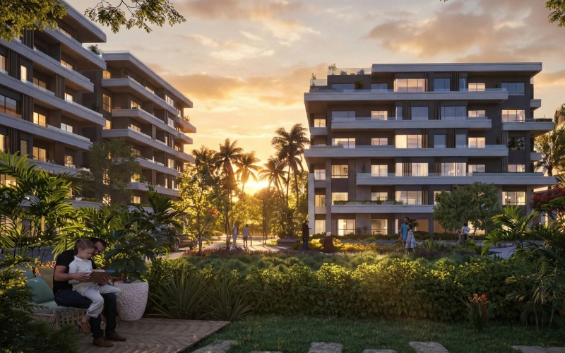 مساحة كمبوند La Colina الشيخ زايد