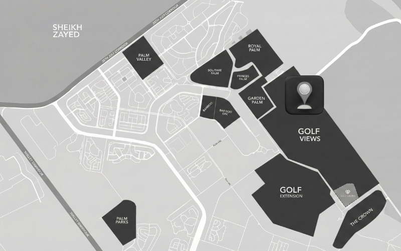 موقع جولف فيو 6 أكتوبر Golf Views 6 October