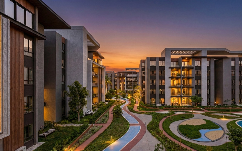 التصميم المعماري لذات كوميونيتي 6 أكتوبر Zat Community 6 October