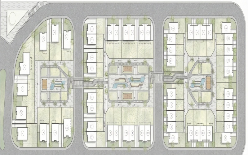 التصميم المعماري لاليفيشنز زايد الجديدة Elevations New Zayed