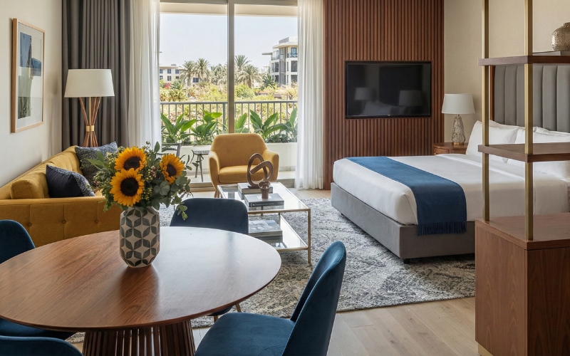 خدمات ومرافق كمبوند ستاي إن ريزيدنس أكتوبر Compound Stay’N Residence October 