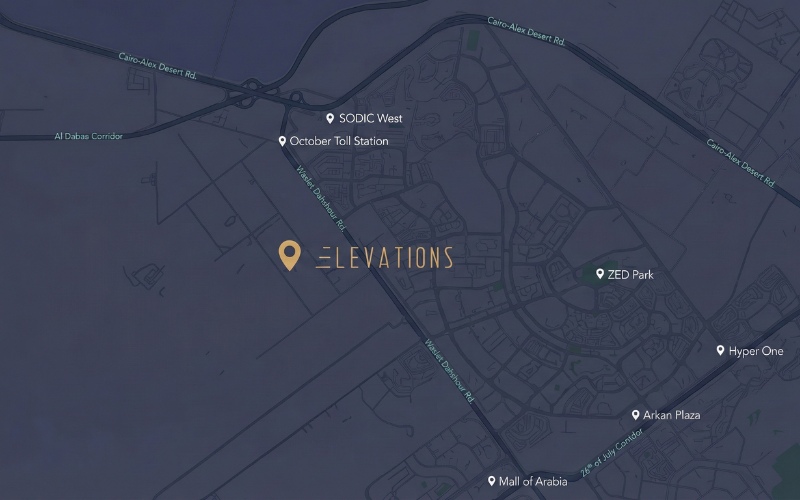 موقع اليفيشنز زايد الجديدة Elevations New Zayed