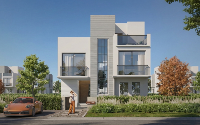 خدمات ومرافق كي أوف جرينز زايد الجديدة Key Of Greens New Zayed