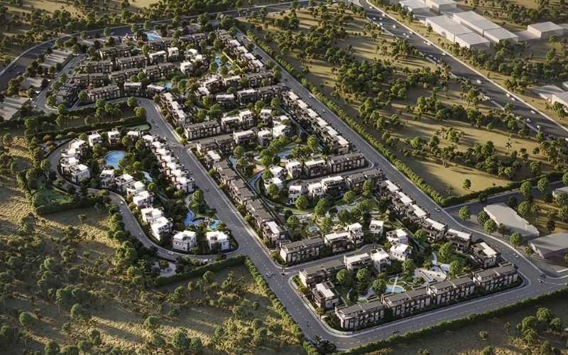 التصميم المعماري لكمبوند مينوركا زايد الجديدة