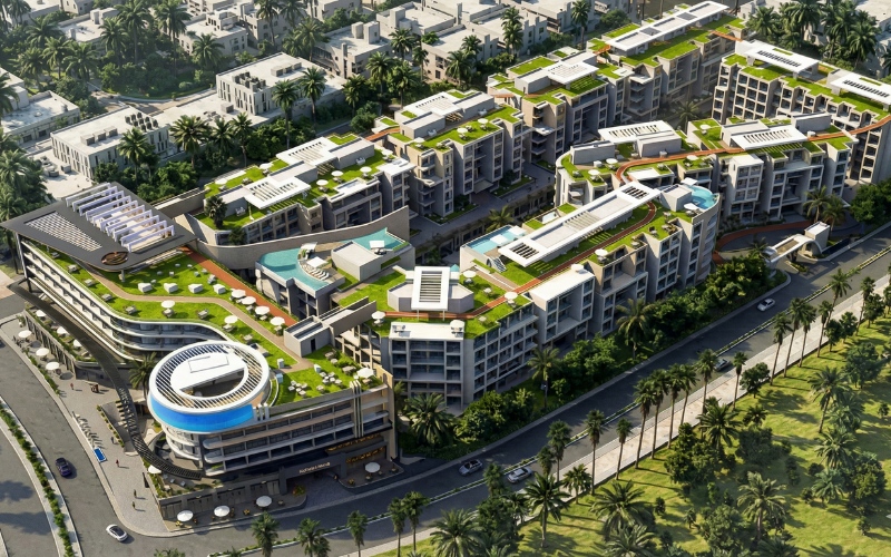 التصميم المعماري لكمبوند ستاي إن ريزيدنس أكتوبر Compound Stay’N Residence October 