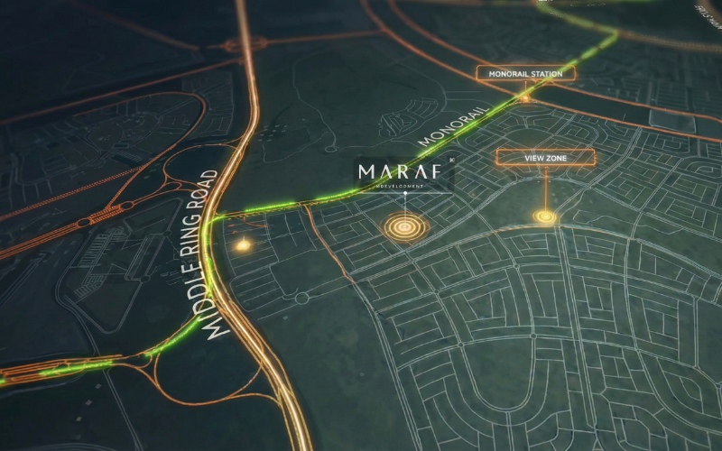 موقع كمبوند مراف القاهرة الجديدة Maraf New Cairo