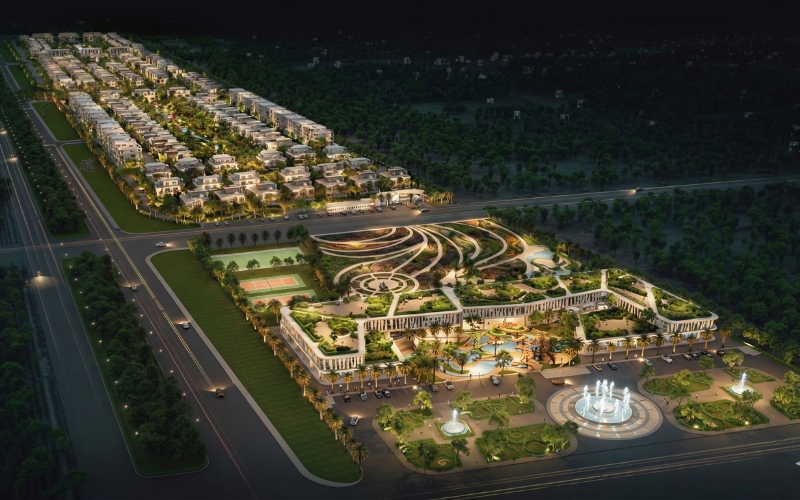 التصميم المعماري لكي أوف جرينز زايد الجديدة Key Of Greens New Zayed