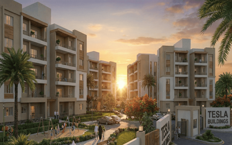 مشروع المخابرات عمارات تسلا اكتوبر