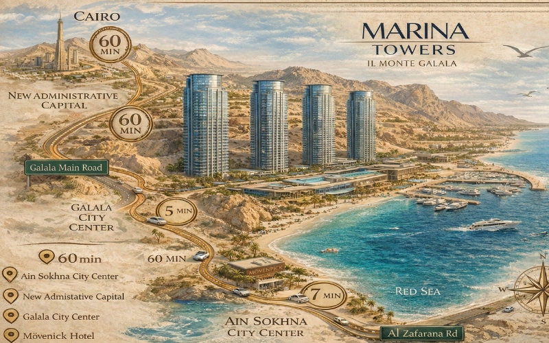 مارينا تاورز المونت جلالة