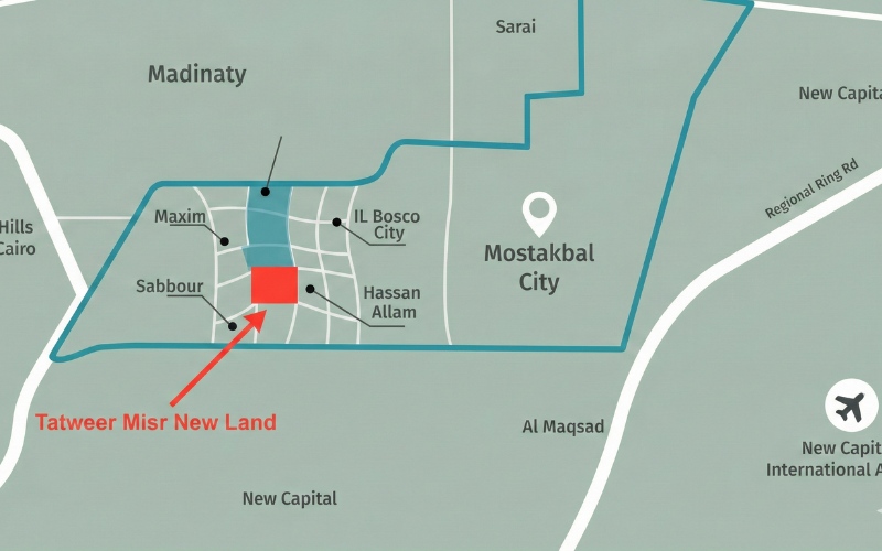 كمبوند سينز المستقبل سيتي