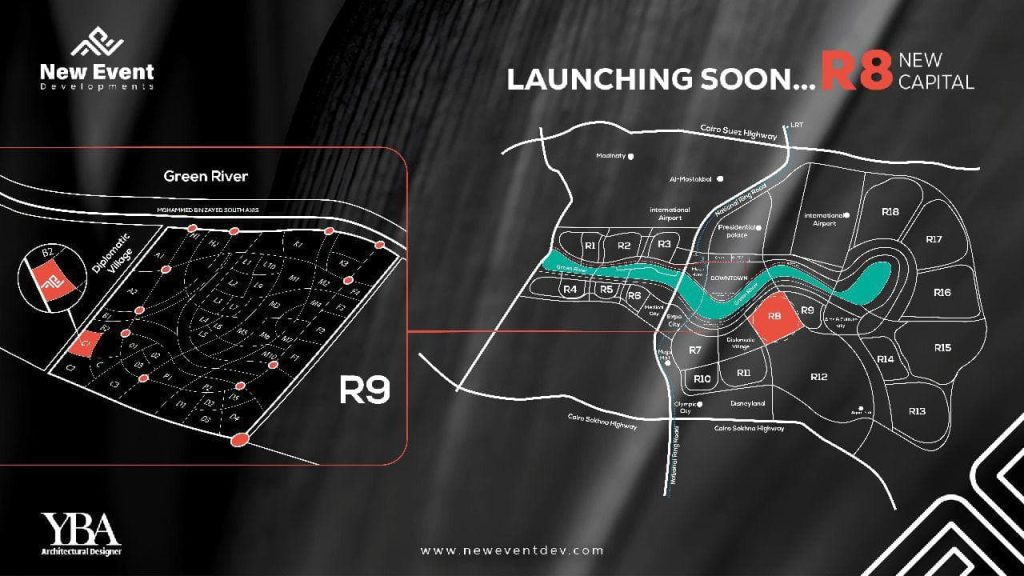 كمبوند نيو ايفينت R8 العاصمة الإدارية New Event R8 New Capital